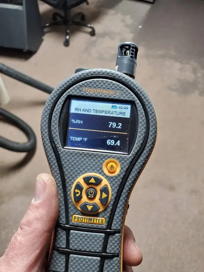 Moisture meter humidity assessment for Fire & Smoke Damage Restoration in Bellmead